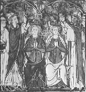 Couronnement de Marie de Montferrat et de Jean Ier de Brienne - Histoire d'Outremer - XIIIe sicle